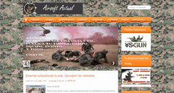 Desktop Screenshot of airsoftactual.es